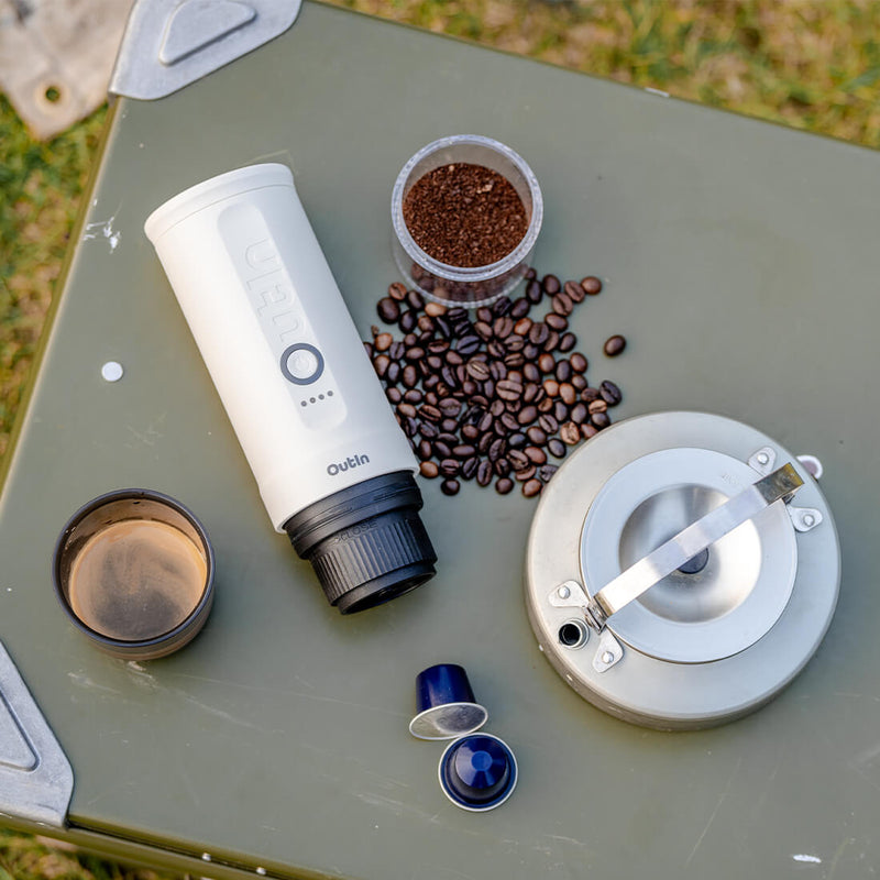 Nano Portable Espresso Machine (Pearl White) Nano Portable Espresso Machine (Pearl White)