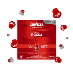 Кафе капсули Lavazza Qualita ROSSO | Съвместими със система Nespresso, 80 бр.